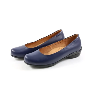 【DK 高博士】經典素面簡約 空氣平底女鞋 87-0903-70(藍色)