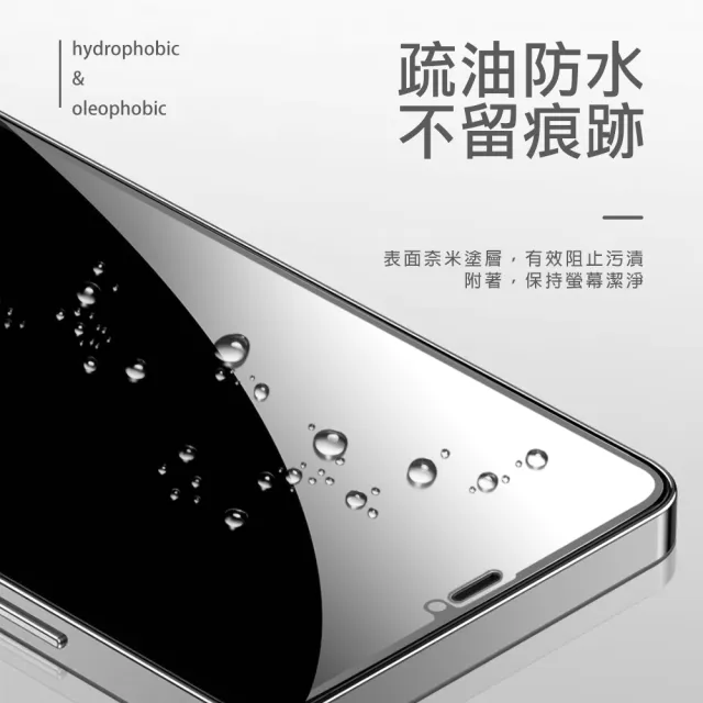iPhone12 12 Pro 滿版保護貼高清防窺手機9H玻璃鋼化膜(3入 12Pro保護貼 12保護貼)