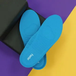 【Footer】兒童旋壓抗引機能鞋墊(PF05黑+粉+藍)