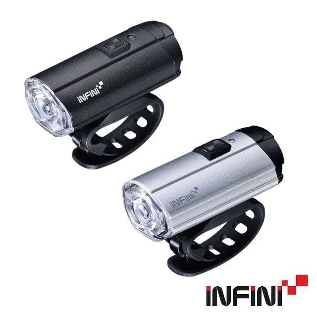 【INFINI】I-282P 光感應照明前燈 650流明 兩色(車燈/頭燈/警示燈/夜騎/安全/自行車/單車)