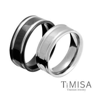 【TiMISA】戀愛軌跡 純鈦戒指-寬(兩色可選)