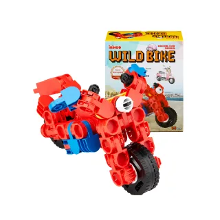 【媽咪可兒】韓國iRingo 百變創意3D積木-車輛系列(狂野摩托車)