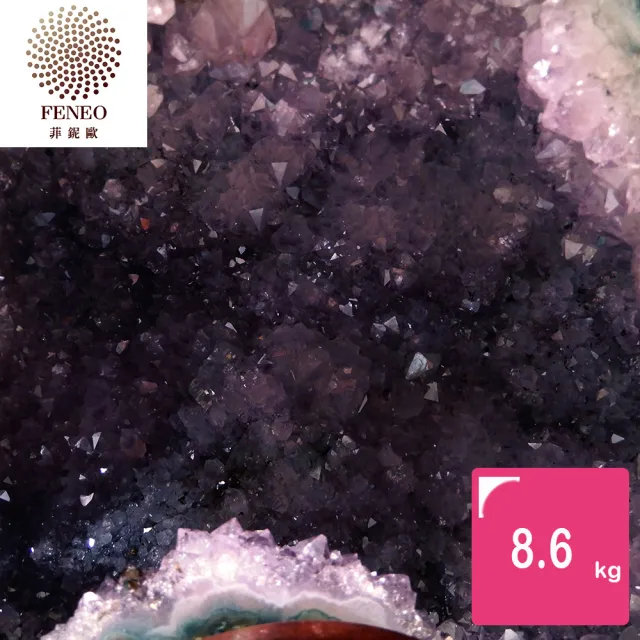 【菲鈮歐】開運招財天然巴西紫晶洞 8.6kg(SA-124)