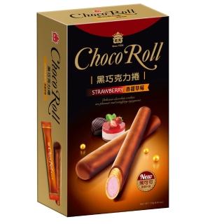 【義美】巧克力捲 香甜草莓(137g/盒)