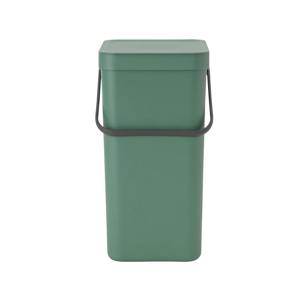【Brabantia】多功能餐廚廚餘桶/收納置物桶16L-冷杉綠(新品上市)