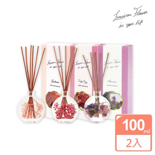 即期品【日本Luminous】乾燥花香氛擴香瓶100ml(任選2入)