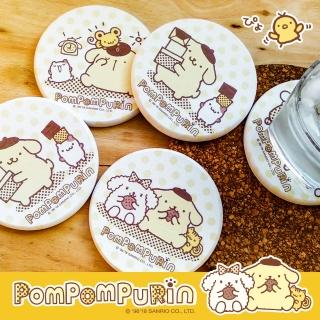 【收納王妃】三麗鷗 Sanrio 布丁狗珪藻土杯墊2入組 矽藻土 硅藻土(10x10cm)