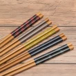 【日本ISHIDA】日式天然竹筷子5雙入(6款任選)
