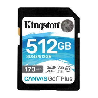 【Kingston 金士頓】512GB SDXC SD UHS-I U3 V30 記憶卡(SDG3/512GB 平輸)