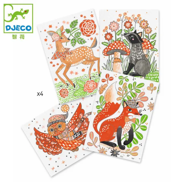 【Djeco智荷 官方直營】森林裡的優雅紳士