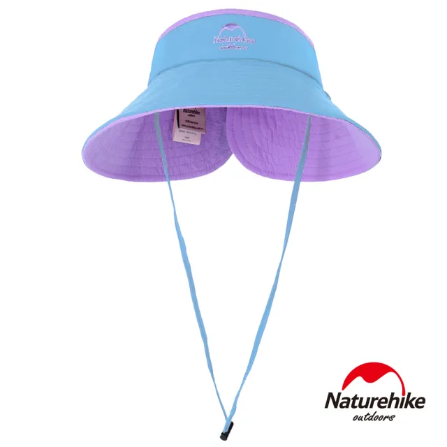 【Naturehike】兩面可戴 雙色摺疊空頂遮陽帽(台灣總代理公司貨)