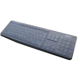 【Ezstick】羅技 Logitech MK235 無線鍵盤 適用 高級矽膠 鍵盤保護膜(鍵盤膜)