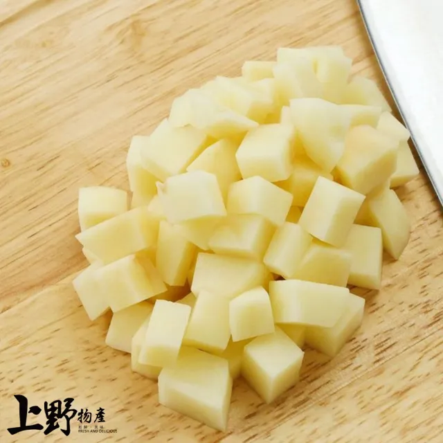 【上野物產】馬鈴薯丁4包(1000g±10%/包 素食//沙拉)