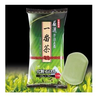 【MAX】宇治玉露茶皂135g×3入(保濕 滋潤 防疫清潔)