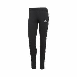 【adidas 愛迪達】緊身褲 3-Stripes Leggings 女款 愛迪達 三線 內搭褲 健身 重訓 瑜珈 黑 白(GL0723)