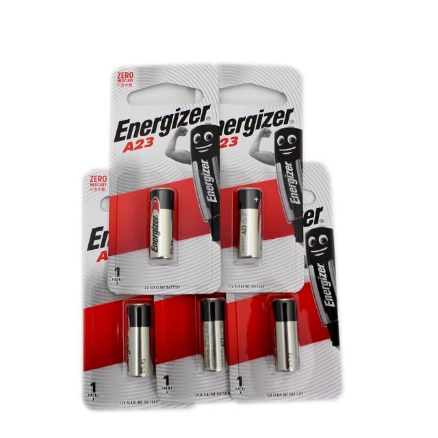 【Energizer 勁量】A23/12V汽車遙控器電池(5入)