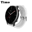 【TIMO】華米 Amazfit GTR 4 底紋矽膠替換錶帶 通用 GTR 3 Pro / 3 GTR2/2e(錶帶寬度22mm)