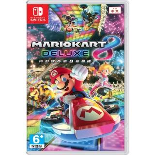 【Nintendo 任天堂】NS Switch 瑪利歐賽車8 豪華版 中文版(臺灣公司貨-中文版)