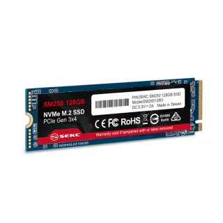 【SEKC】SM250 128GB NVMe M.2 2280 PCIe 固態硬碟