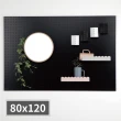 【韓國inpegboard】鐵製洞洞板/收納壁板80x120x1.5cm(二色可選)