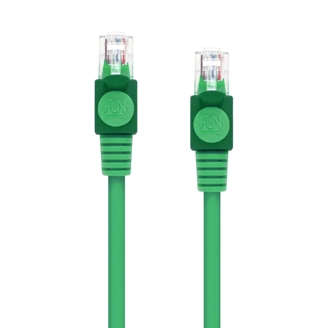 【FUNDIGITAL】Cat.5e  1M 圓形高速網路線