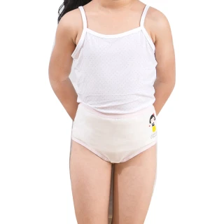 【PEILOU 貝柔】天絲棉舒膚平衡兒童內褲 男女童(3件組 貼布繡)