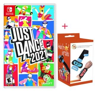 【nintendo 任天堂】ns switch 《just dance 舞力全開 2021》國際中文版加《跳舞腕帶》(支援中文)