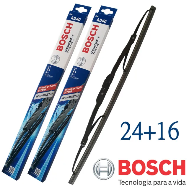 【BOSCH 博世】日本版石墨雨刷(24+16 吋)