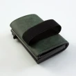 【NIID官方直營】SLIDE2 Vegan Mini Wallet 防盜刷素皮革科技皮夾 暗綠 新年/禮盒/送禮(優質機能包)