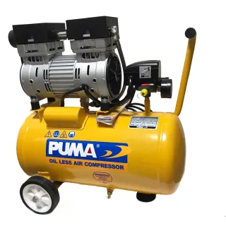 【PUMA巨霸空壓】2HP 24L 無油靜音式空壓機(WEE225升級款)