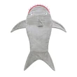 【生活工場】童趣蓋毯-鯊魚130CM