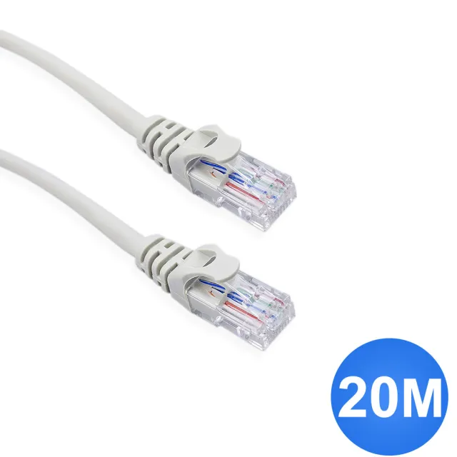 【ATake】Cat5e網路線20米  袋裝(高速網路線 電腦線 RJ45 網路線 SC5-PH)