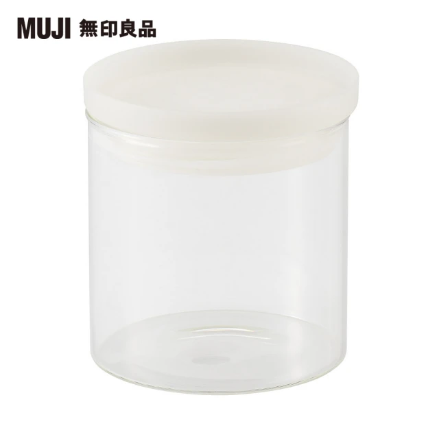 【MUJI 無印良品】耐熱玻璃圓形保存容器/500ml