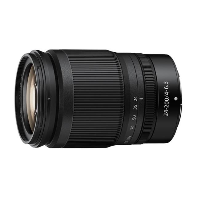  Nikon 尼康 Z 24-200mm f/4-6.3 VR 鏡頭提供廣角變焦與望遠變焦功能，涵蓋 24-200mm 焦段，內建 VR 影像穩定系統，完美適用於 Nikon Z-Mount 無反相機。公司貨正品保證，輕便多功能設計，適合旅行、風景與日常拍攝，帶來高畫質影像表現。 