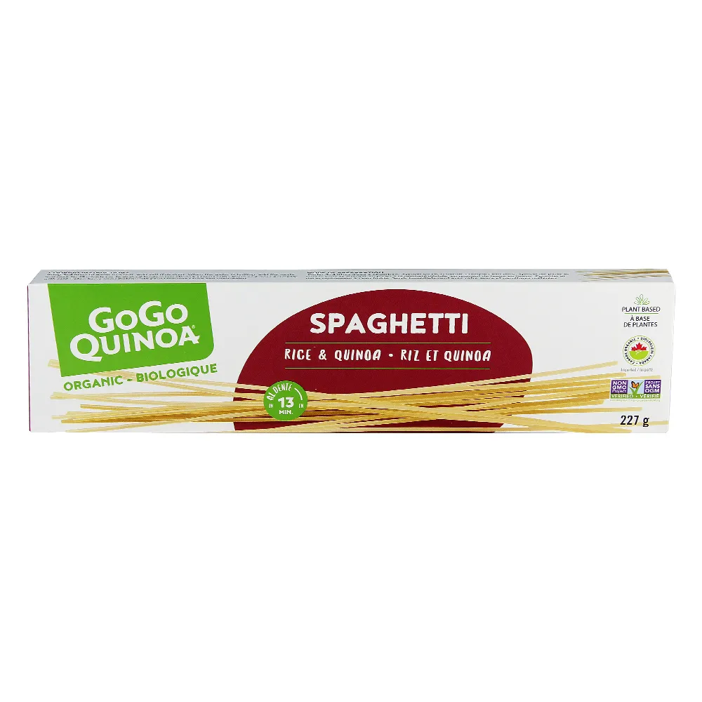【GoGo Quinoa】有機義大利麵-直麵227g(無麩質、全素)