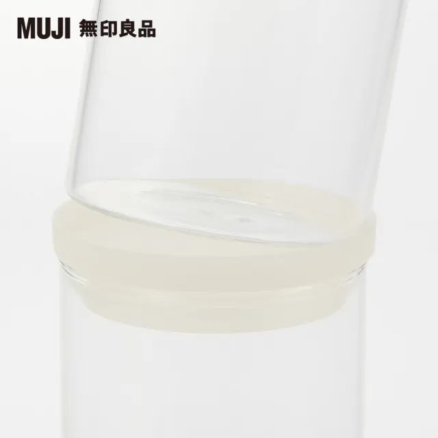 【MUJI 無印良品】耐熱玻璃圓形保存容器/800ml