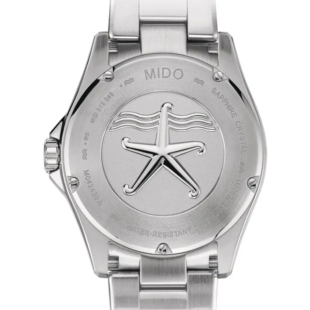 【MIDO 美度 官方授權】Ocean Star 200C海洋之星 廣告款陶瓷潛水錶   母親節(M0424301104100)