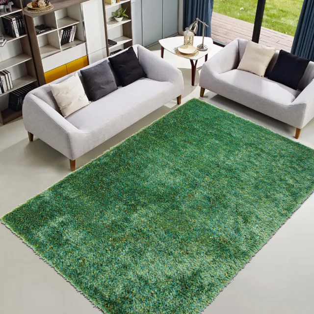 【山德力】ESPRIT Lakeside地毯200X300cm多款可選(長毛 綠色 棕色 白色 生活美學)