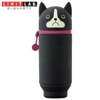 【LIHIT L】A-7714-8 伸縮筆筒-波士頓犬 大(1入1包)