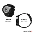 【SWATCH】BIG BOLD系列手錶CHEQUERED SILVER 銀色空間 男錶 女錶 瑞士錶 錶(47mm)