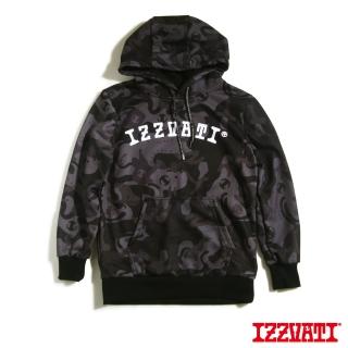 【IZZVATI】IZZVATI迷彩帽T-黑(迷彩帽T)