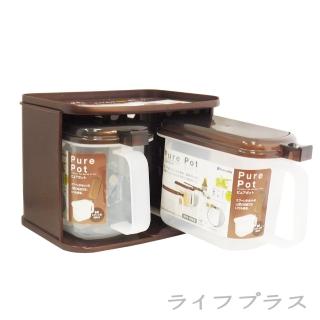 inomata置物架x1入+廚房調味專用盒-720mlx2入