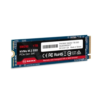 【SEKC】SM250 1TB NVMe M.2 2280 PCIe 固態硬碟