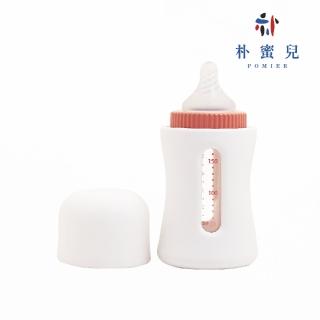【韓國JOHANSON】溫暖安心玻璃奶瓶160ML(高品質玻璃奶瓶 可替換其他寬口徑奶嘴 保溫 防摔破)