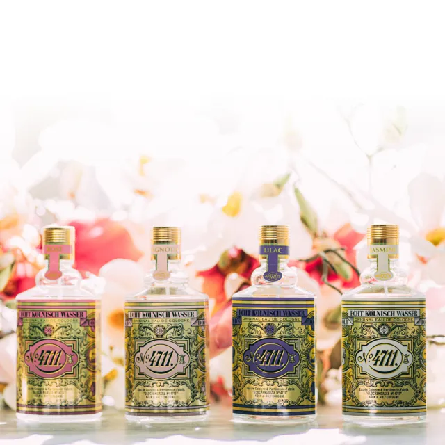 【4711】Floral Cologne Magnolia 沐蘭花古龍水100ml(專櫃公司貨)