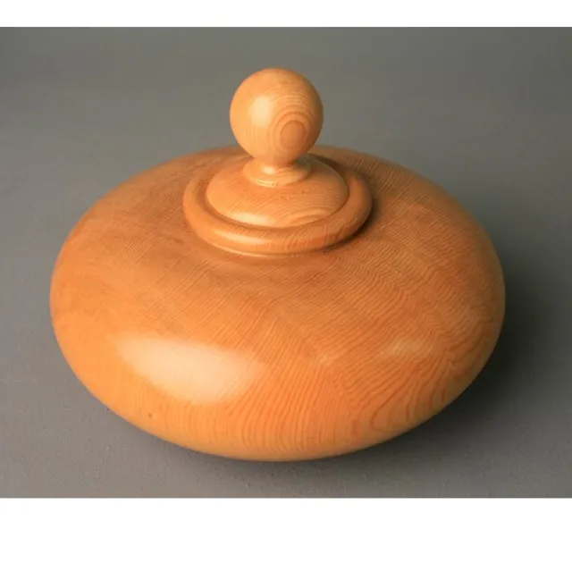 【MU LIFE 荒木雕塑藝品】千年台灣紅檜木寶瓶6(台灣紅檜木)（其他規格）