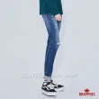 【BRAPPERS】女款 新美腳ROYAL系列-低腰彈性割破窄管褲(藍)