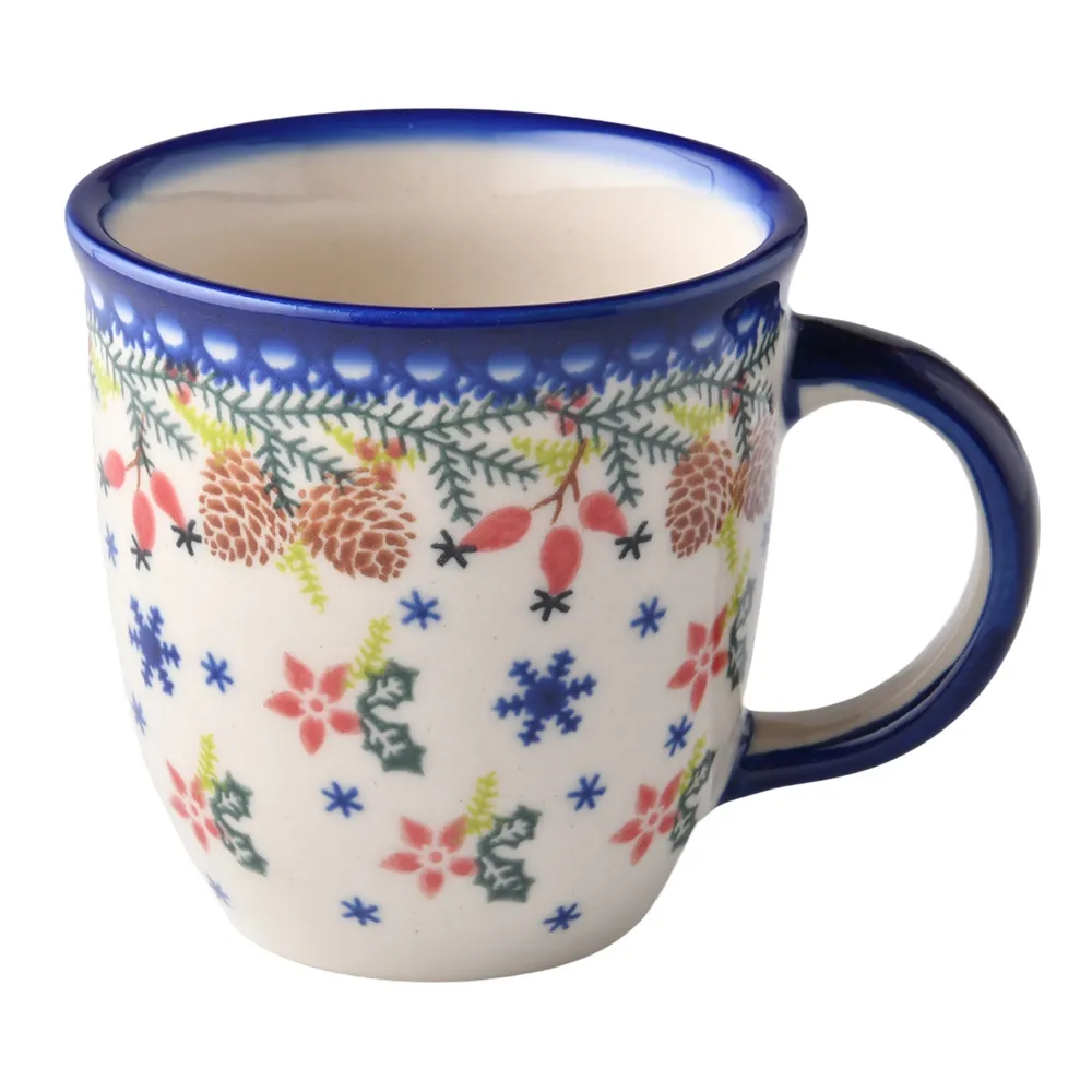 【波蘭陶】Vena  卡布其諾杯 水杯 茶杯 咖啡杯 馬克杯 300 ml 波蘭手工製(初春遊樂園系列)