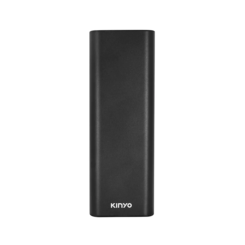 【KINYO】KPB-3100B 10600mAh 10.5W 雙孔輸出 高容量鋁合金行動電源