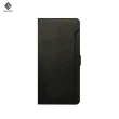 【CASE SHOP】HTC Desire20+ 專用前插卡側立式皮套-黑(嚴選高質感紋路皮料前收納夾層設計)